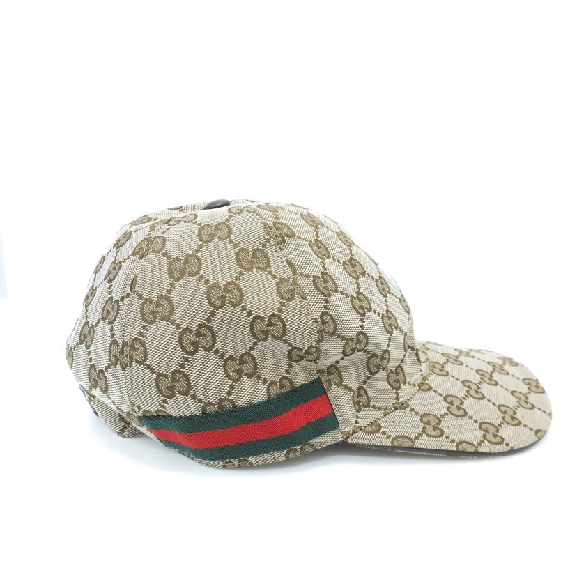 GUCCI グッチ/◇GGキャンバスベースボールキャップ/サイズXL60/200035//601***/Bランク/88