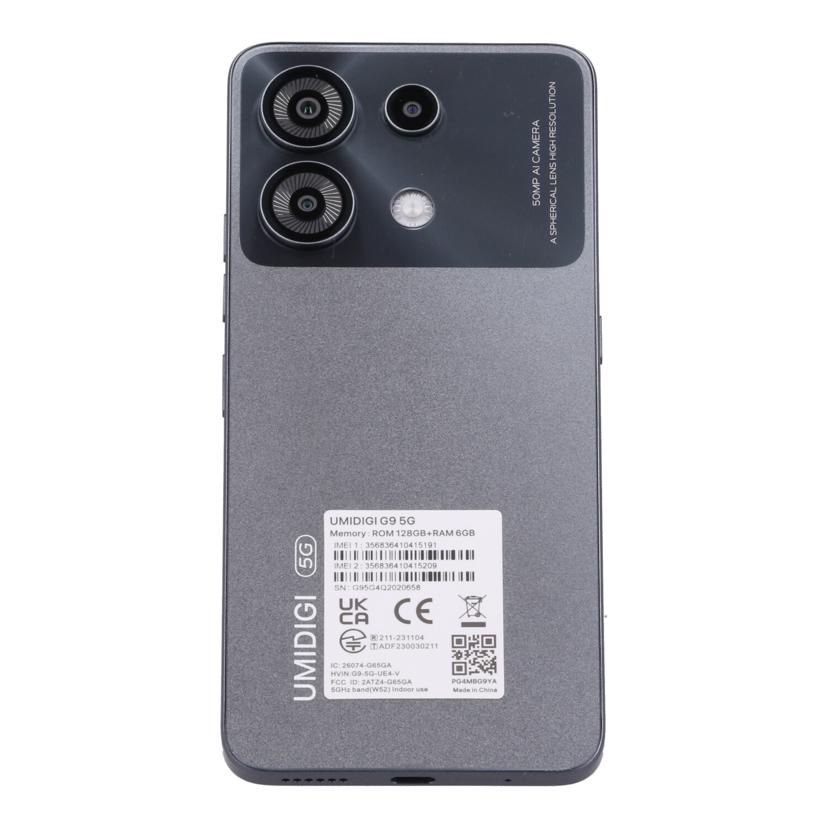 UMIDIGI SIMフリー ユミディジ /スマートフォン/UMIDIGI G9 5G 128GB/PG4MBG9YA//G95G4Q2020658/Aランク/71