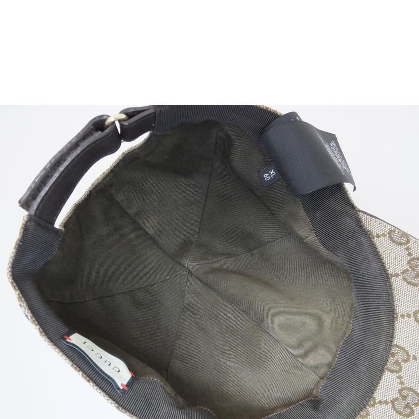 GUCCI グッチ/◇GGキャンバスベースボールキャップ/サイズXL60/200035//601***/Bランク/88