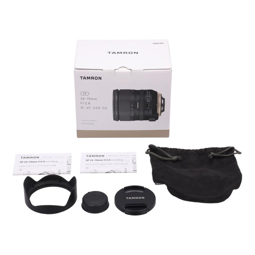 TAMRON Nikon タムロン/交換レンズ/24-70mm/SP 24-70mm F2.8 Di VC USD G2 //016637/Bランク/67