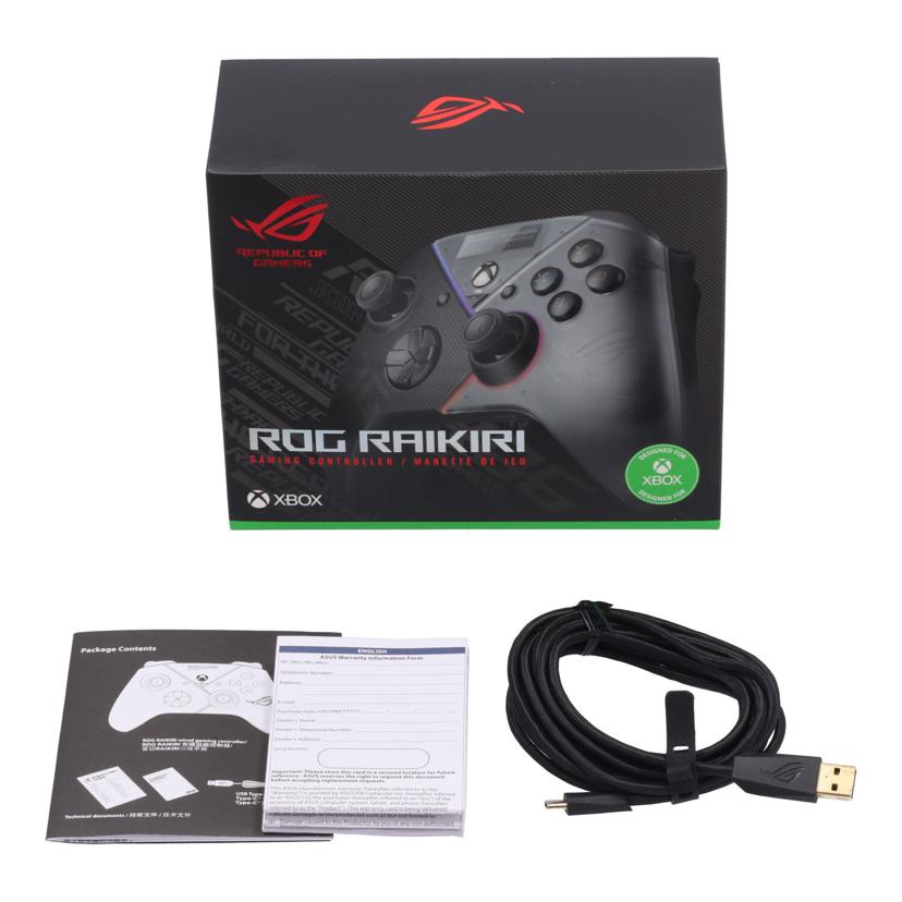 ASUS エイスース/ USB ゲームパッド /ROG Raikiri ブラック//r6aclz0039318v6/Bランク/77