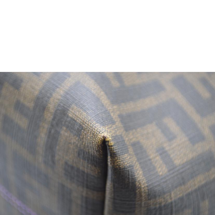 FENDI フェンディ/ズッカコーティングキャンバスレザートート/8BH198//UZD****/ABランク/89