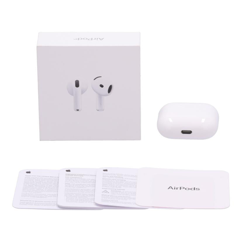 Apple アップル /AirPods 4/MXP63J/A//CLY2NR9L3V/Aランク/70