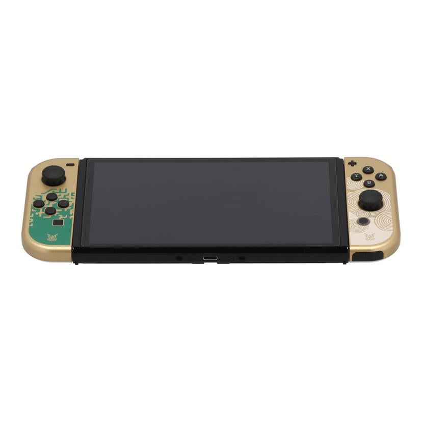 NINTENDO 任天堂 /Nintendo Switch 有機ELモデル 本体 ゼルダ/HEG-S-KDAAA//XTJ10074917951/Aランク/62