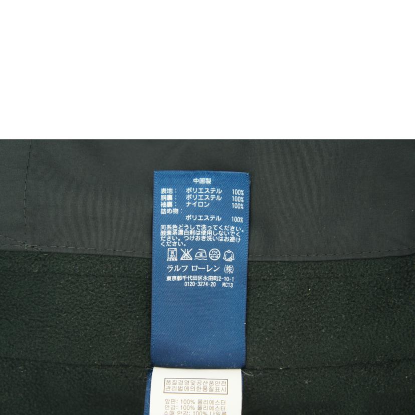 Ralph Lauren ラルフローレン/Ralph Lauren フリースライニング ジャケット ブルゾン BK//ABランク/78