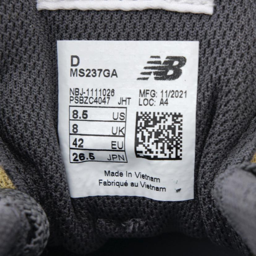 new balance ニューバランス/MS237GA スニーカー/MS237GA//Aランク/09