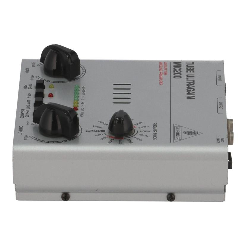 BEHRINGER ベリンガー /マイクプリアンプ/MIC200 TUBE ULTRAGAIN //N0317573243/Bランク/81