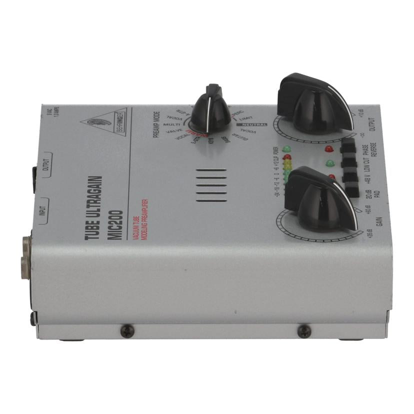 BEHRINGER ベリンガー /マイクプリアンプ/MIC200 TUBE ULTRAGAIN //N0317573243/Bランク/81