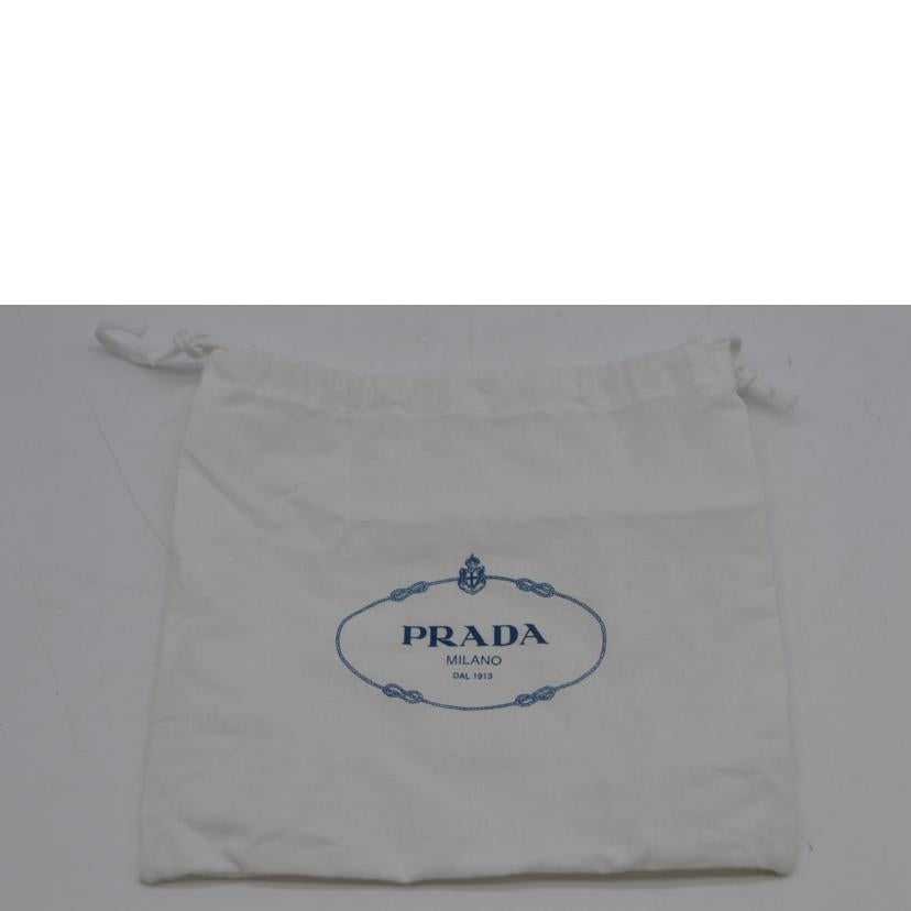 PRADA プラダ/テスートポケットバケット2wayレザーハンド/ネロ/1BE026//255/SAランク/89
