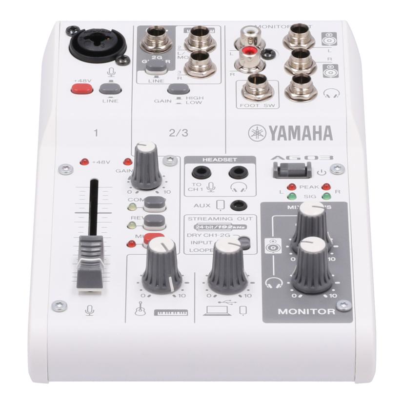 YAMAHA ヤマハ /ライブストリーミングミキサー/AG03MK2//21YGDK02256/Bランク/70