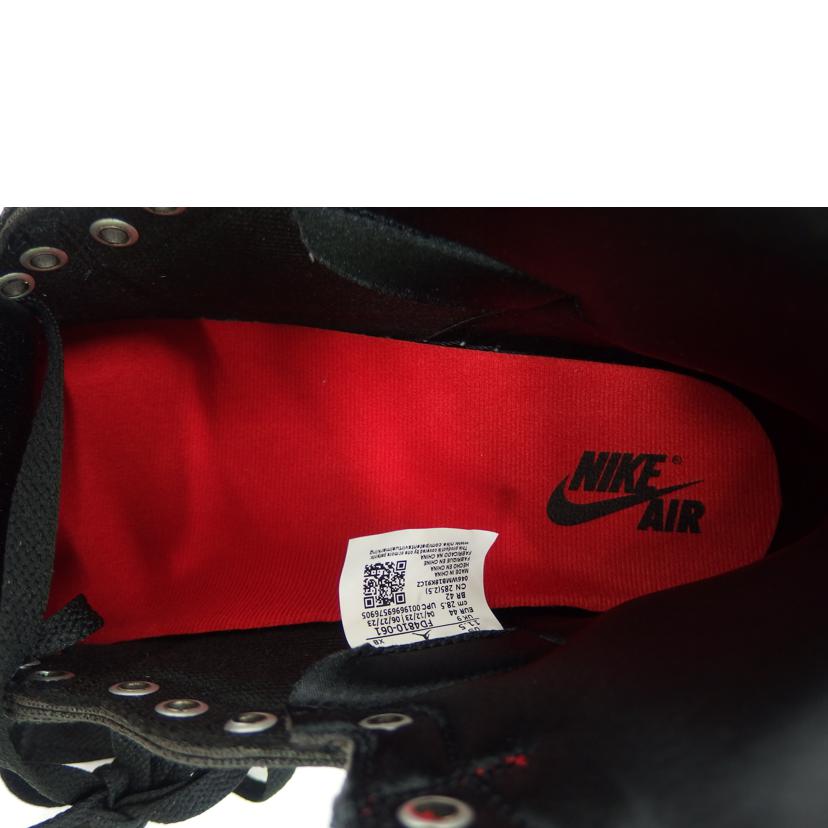 NIKE ナイキ/AJ1 RETRO HIGH OG Stain Bred/FD4810-061//SAランク/82