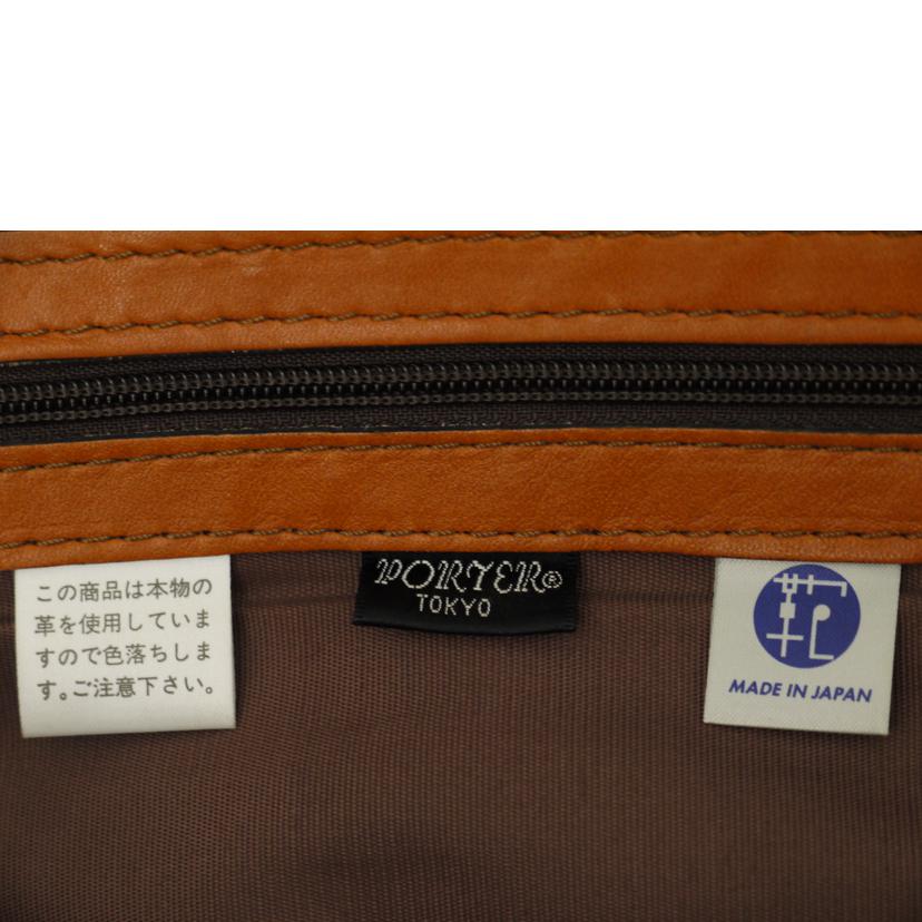 PORTER ポーター/PORTER レザーショルダーバッグ//ABランク/69