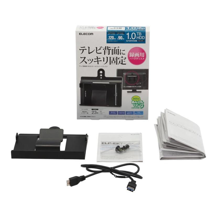 ELECOM エレコム /ポータブルHDD 1TB/ELP-EKT010UBK//106F41400013A/Bランク/75