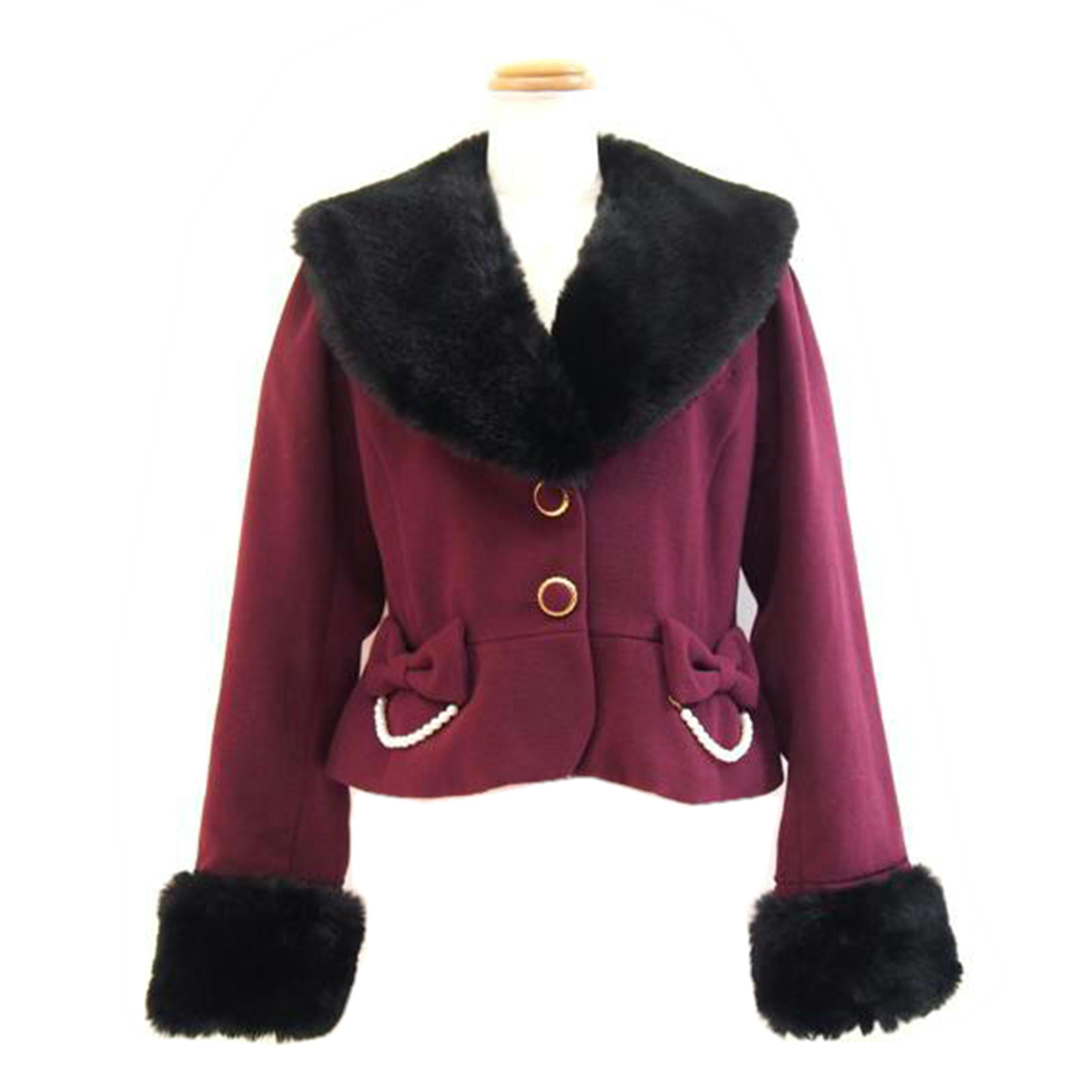 Amavel Doll アマベル/Amavel Antiqup Doll ペプラムショートコート/AM-1819//Bランク/71