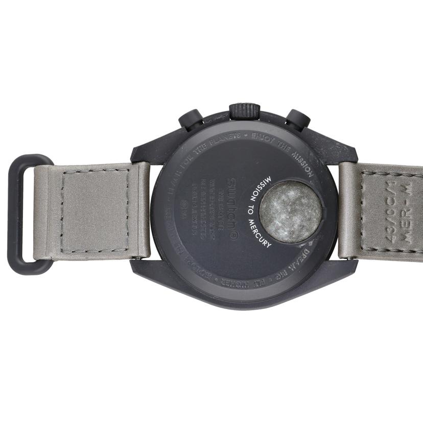 OMEGA×swatch オメガ×スウォッチ/ムーンスウォッチ/MISSION TO MERCURY/クオーツ/SO33A100//Aランク/41