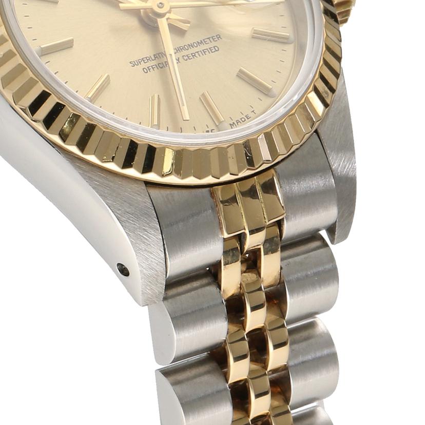 ROLEX ロレックス/デイトジャスト・レディース・シャンパン/SS×YG/R番/69173//R34***********/Aランク/24