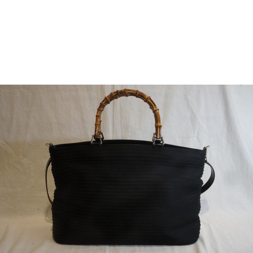 GUCCI/バンブートート2WAYブラック/オールドグッチ//ABランク/92
