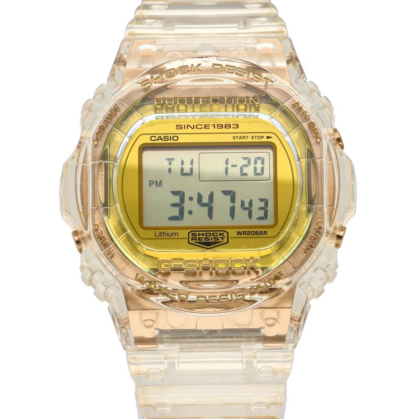 CASIO カシオ/G-SHOCK/グレイシアゴールド/35周年記念モデル/DW-5735E-7JR//342*/ABランク/84