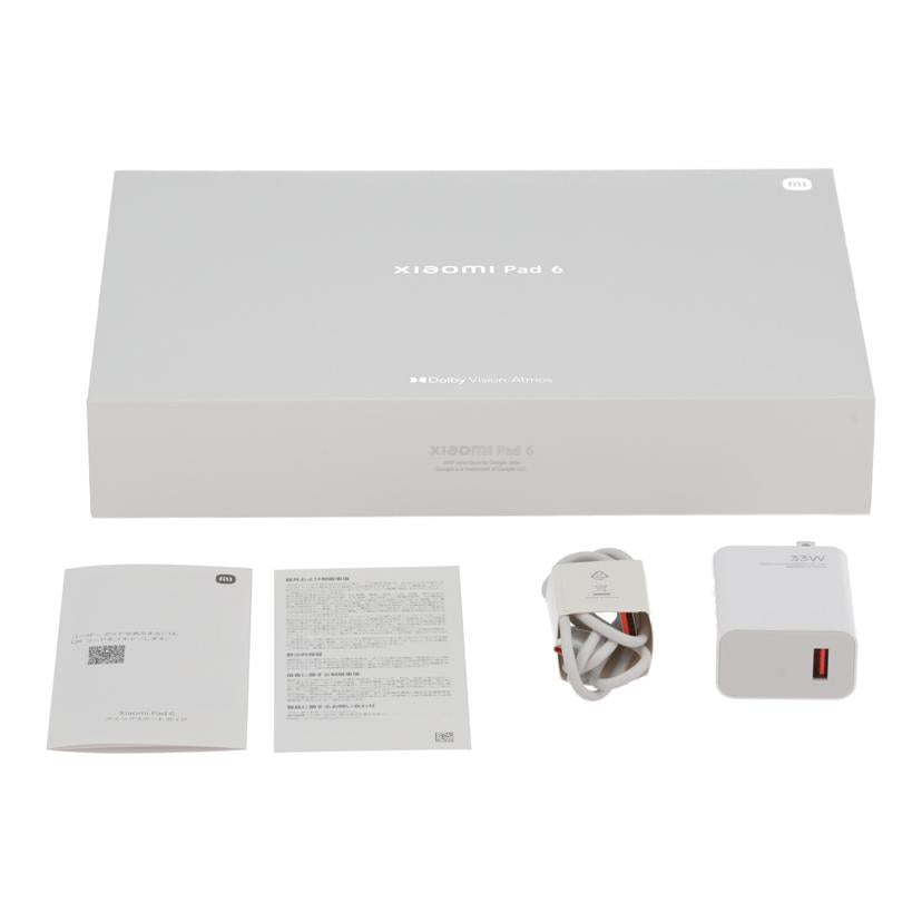 Xiaomi シャオミ /タブレット/Xiaomi Pad 6/23043RP34G VHU4358JP//4786104N900292/Aランク/69