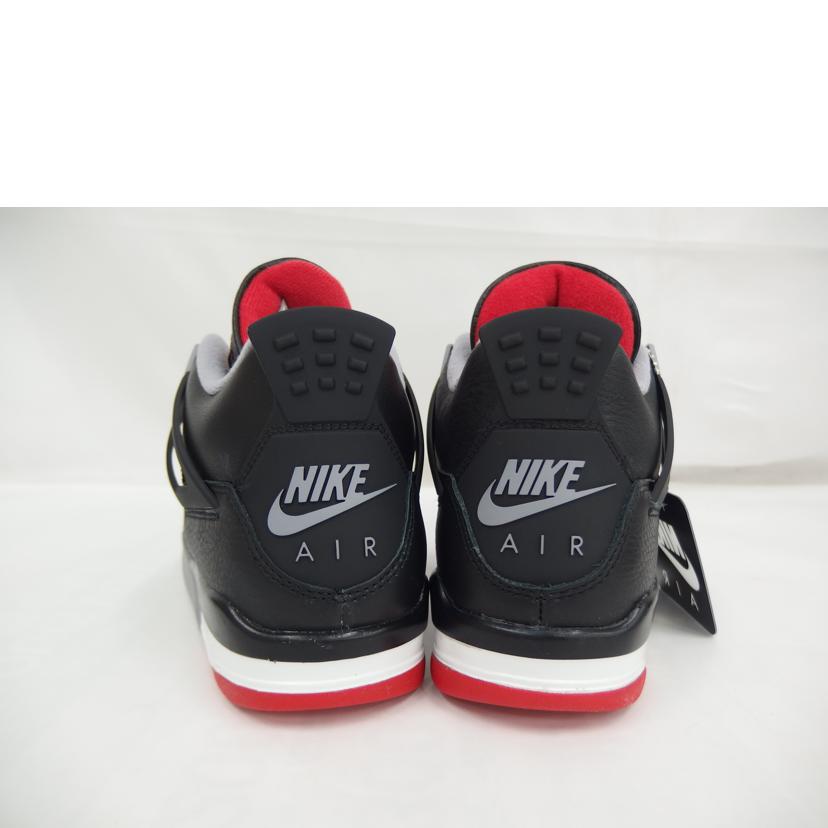 NIKE ナイキ/Air Jordan 4 Retro "Bred Reimagined"/FQ8213-006//Aランク/82