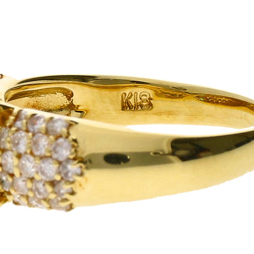 /K18エメラルドダイヤRD0.59ct#13//ABランク/94