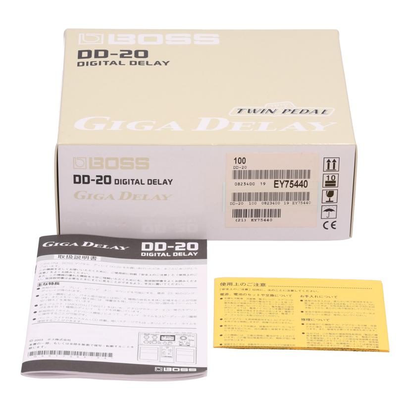 BOSS ボス /エフェクター/デジタルディレイ/DD-20//EY75440/Bランク/67