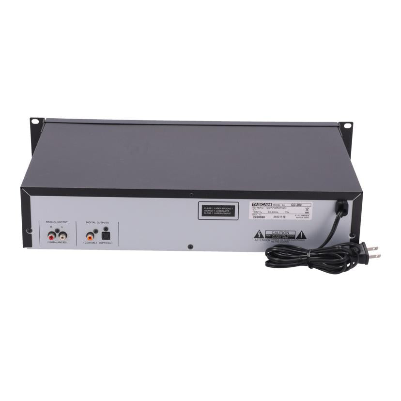 TASCAM タスカム /業務用CDプレーヤー/CD-200//2260060/Bランク/77