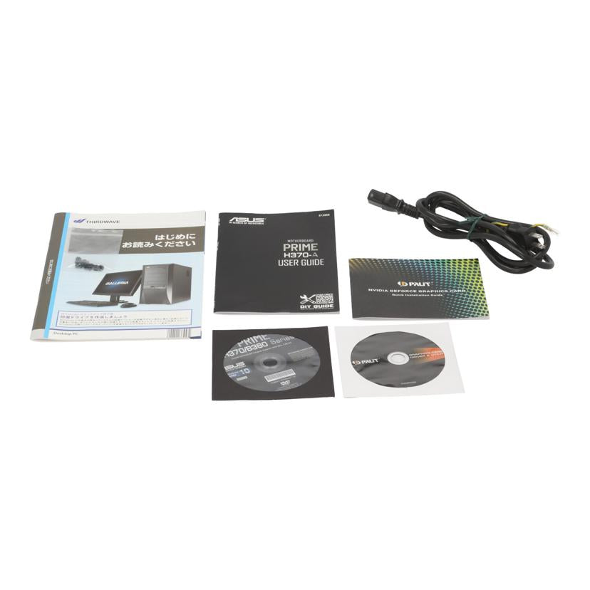 THIRDWAVE DOSPARA ドスパラ /Win11ゲーミングPC/GALLERIA/GALLERIA XT Core i7 8700//71441418/Bランク/70