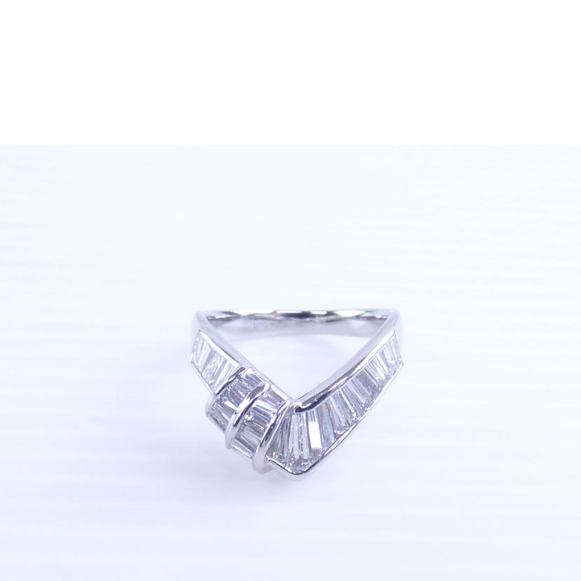 / PT900ダイヤリング0.95ct//Aランク/64