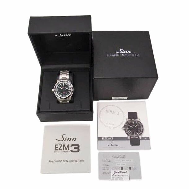 Sinn ジン/ダイバーズ/レフトハンド/自動巻き/603.EZM-3//603*****/Bランク/69