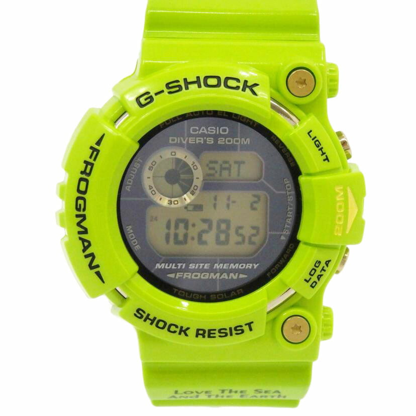 CASIO カシオ/G-SHOCK フロッグマン/デジタル/イルクジモデル/ソーラーのみ/GW-200F-3JR//Aランク/77