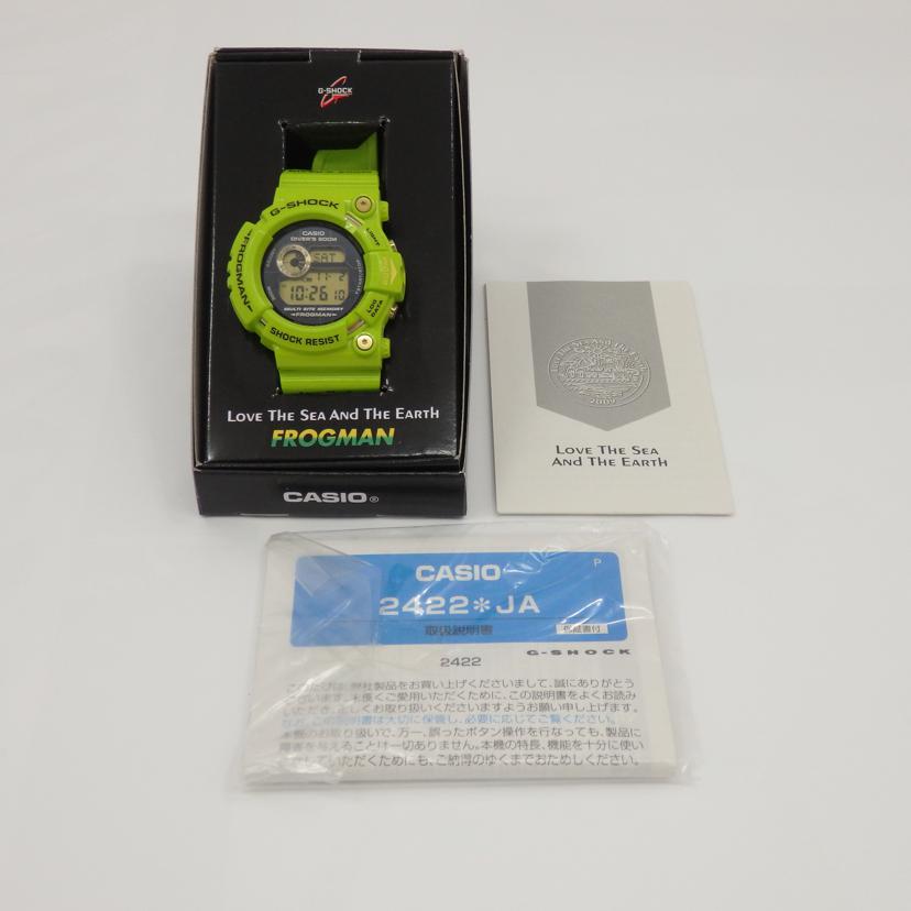 CASIO カシオ/G-SHOCK フロッグマン/デジタル/イルクジモデル/ソーラーのみ/GW-200F-3JR//Aランク/77