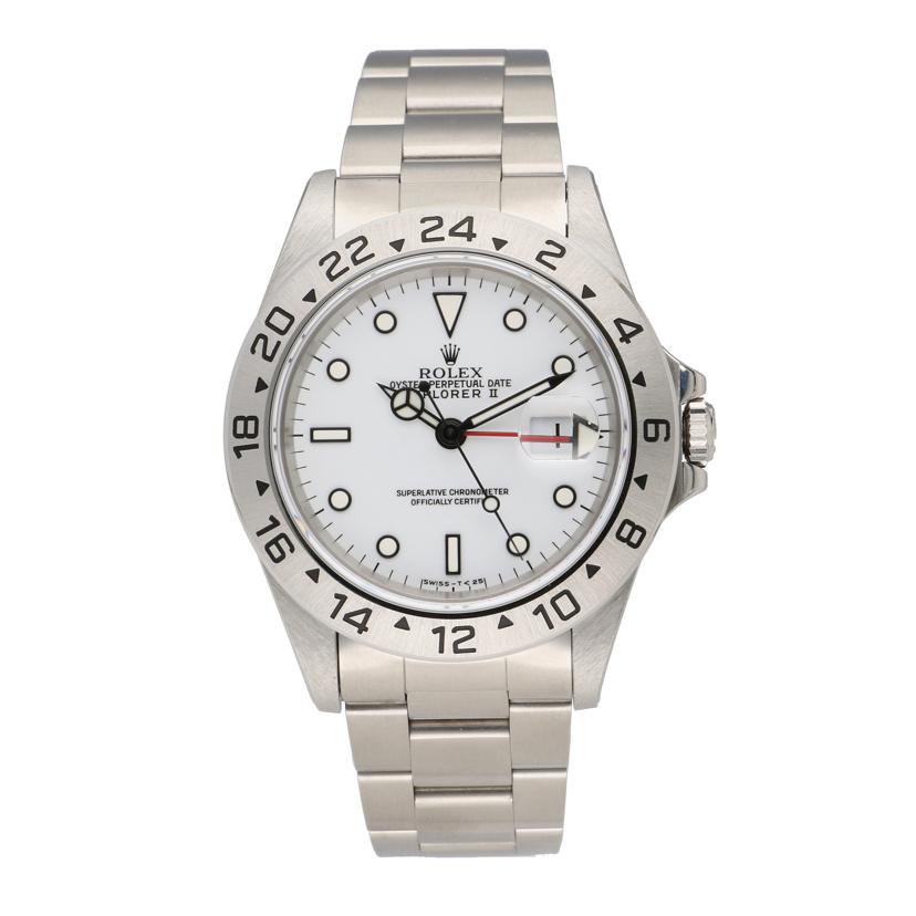 ROLEX ロレックス/エクスプローラー2・ホワイト/W番/16570//W37****/SAランク/94