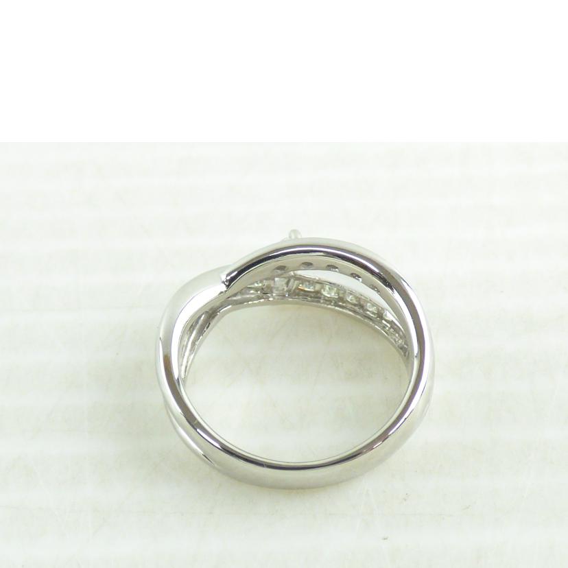 / PT900ダイヤリング0.74ct//ABランク/64