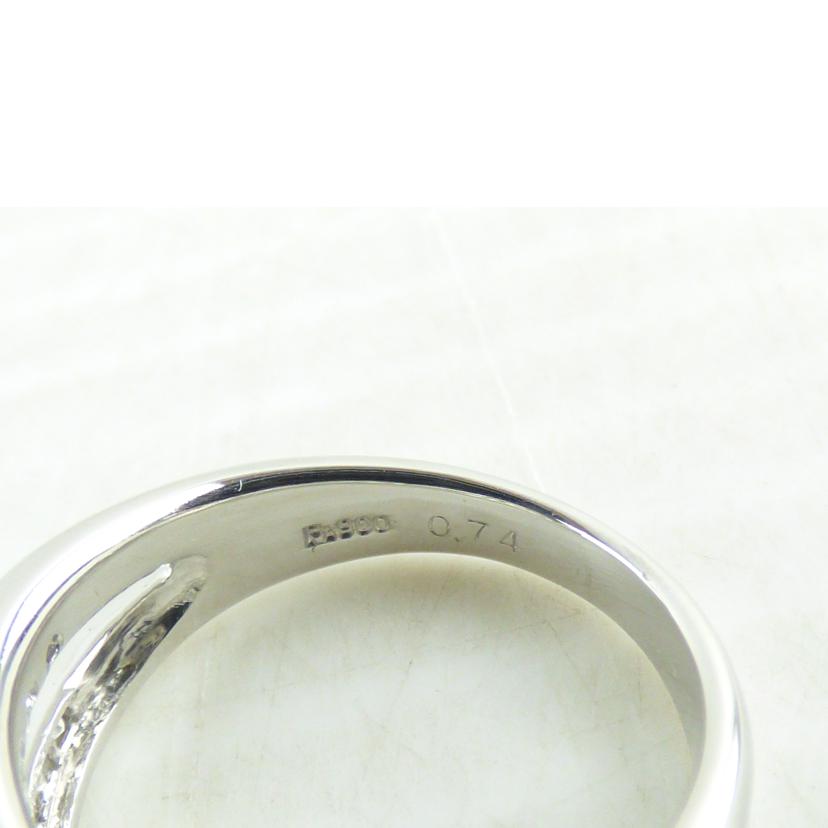 / PT900ダイヤリング0.74ct//ABランク/64