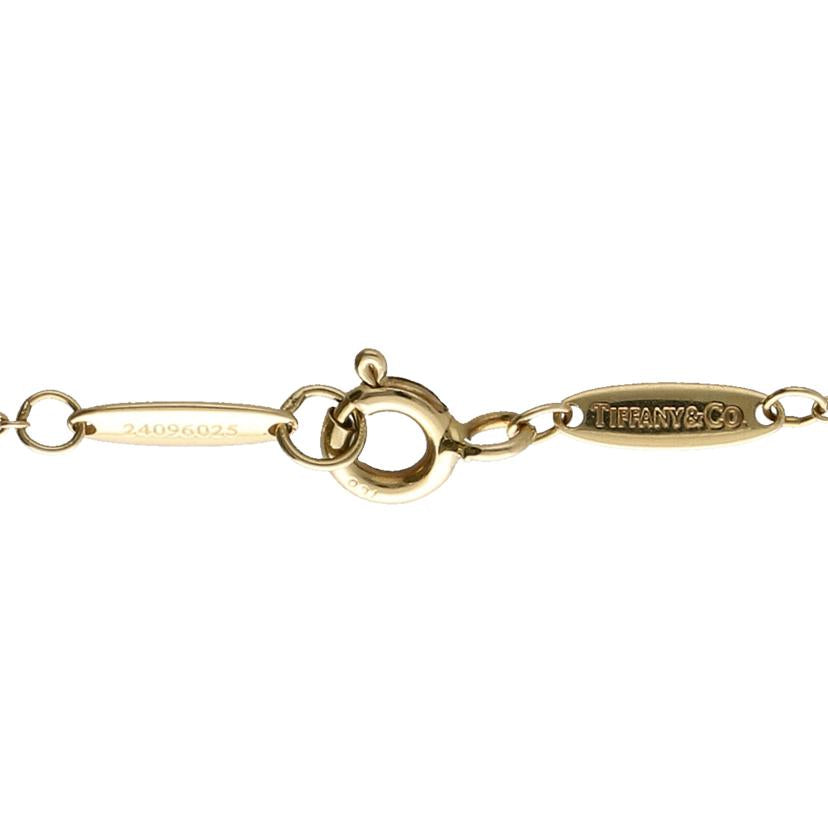 TIFFANY&Co ティファニー/750YGバイザヤードダイヤネックレス 40.5cm/1.9//Aランク/75