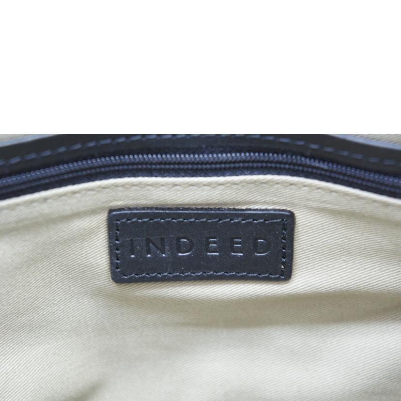 INDEED インディード/レザーボストンバック//Bランク/75