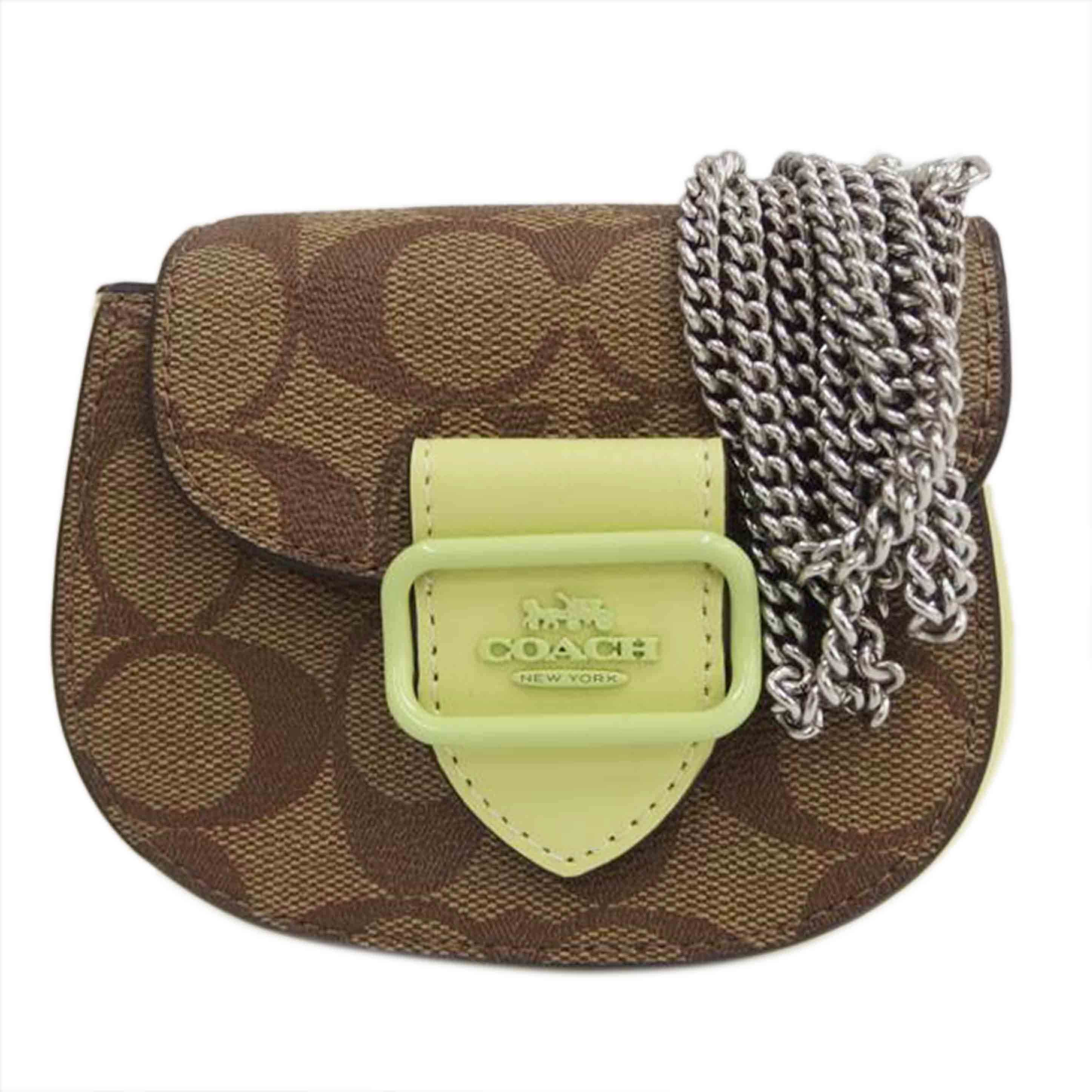 COACH コーチ/シグネチャミニショルダー//Aランク/82