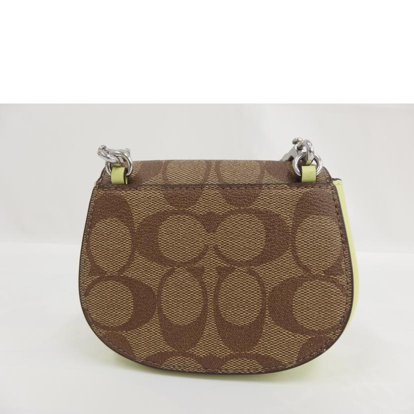 COACH コーチ/シグネチャミニショルダー//Aランク/82