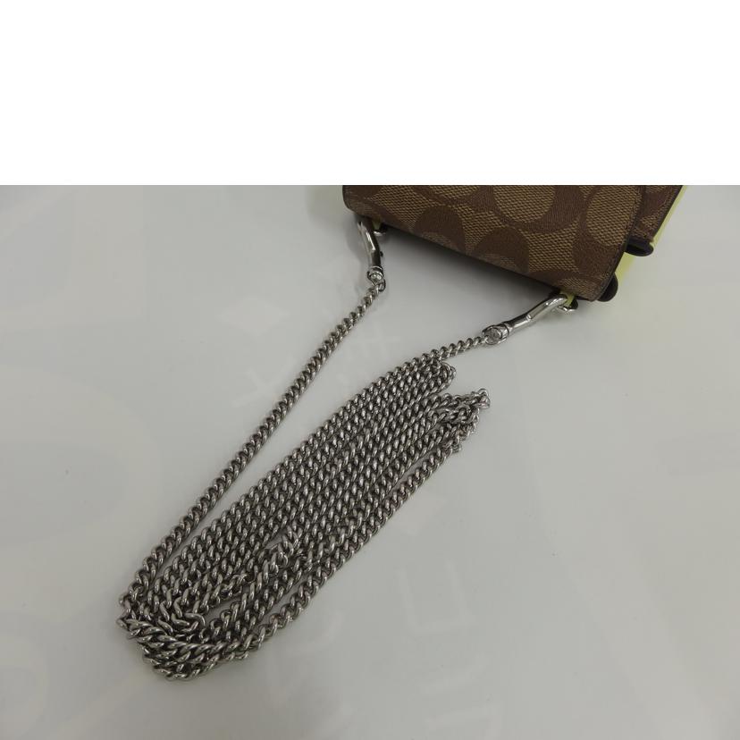 COACH コーチ/シグネチャミニショルダー//Aランク/82