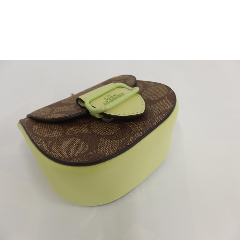 COACH コーチ/シグネチャミニショルダー//Aランク/82