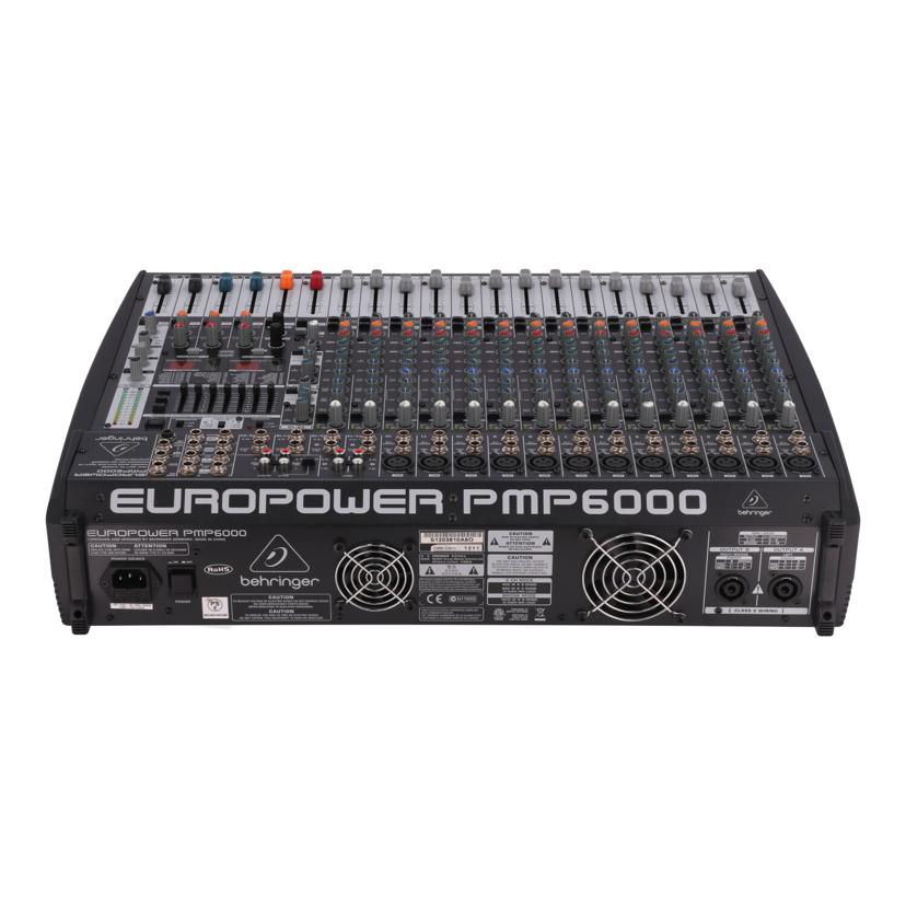 BEHRINGER ベリンガー /パワードミキサー/PMP6000 EUROPOWER //S1203510A8O/Bランク/77