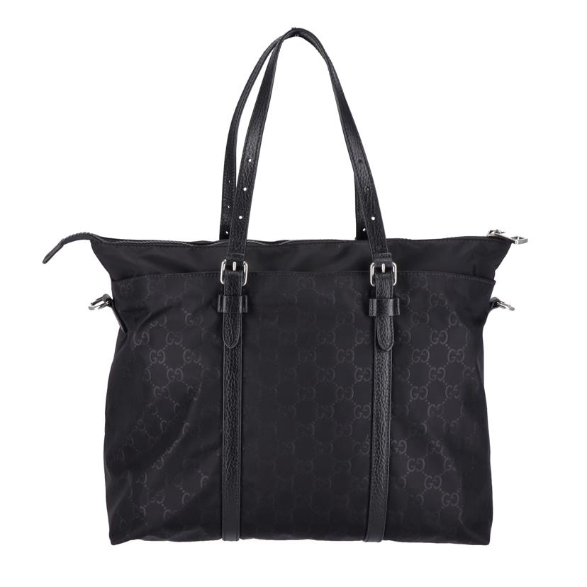 GUCCI グッチ/グッチシマナイロン2wayトート/ブラック/510332//493***/Aランク/75