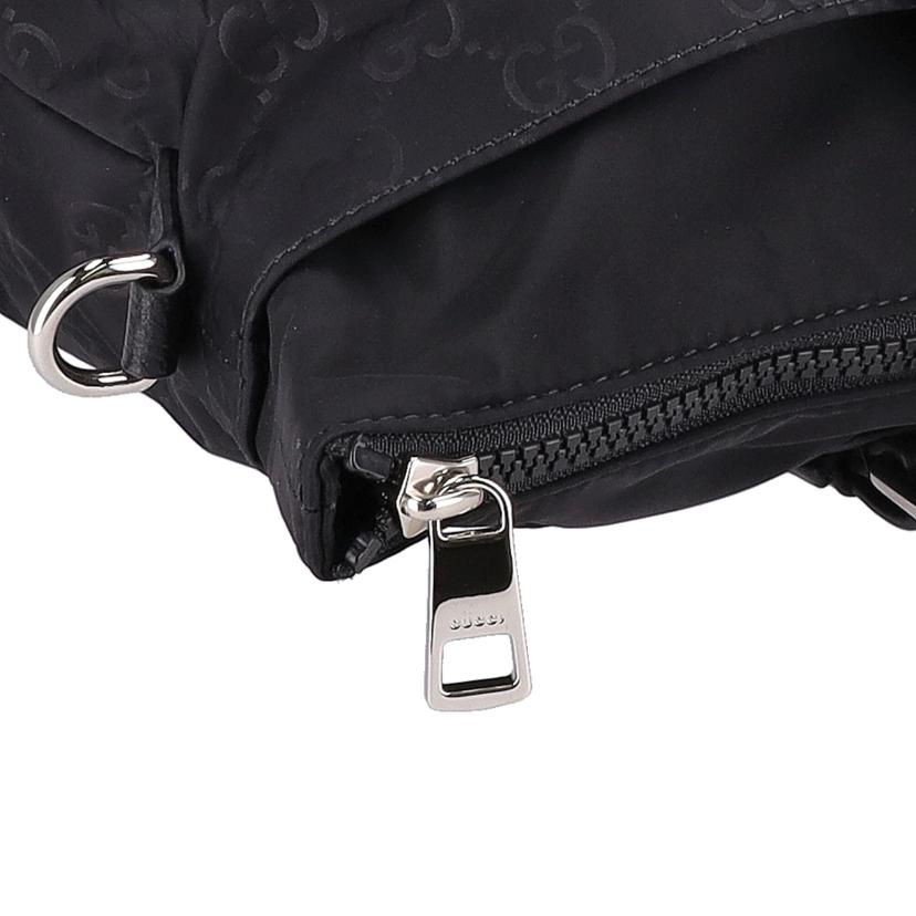 GUCCI グッチ/グッチシマナイロン2wayトート/ブラック/510332//493***/Aランク/75