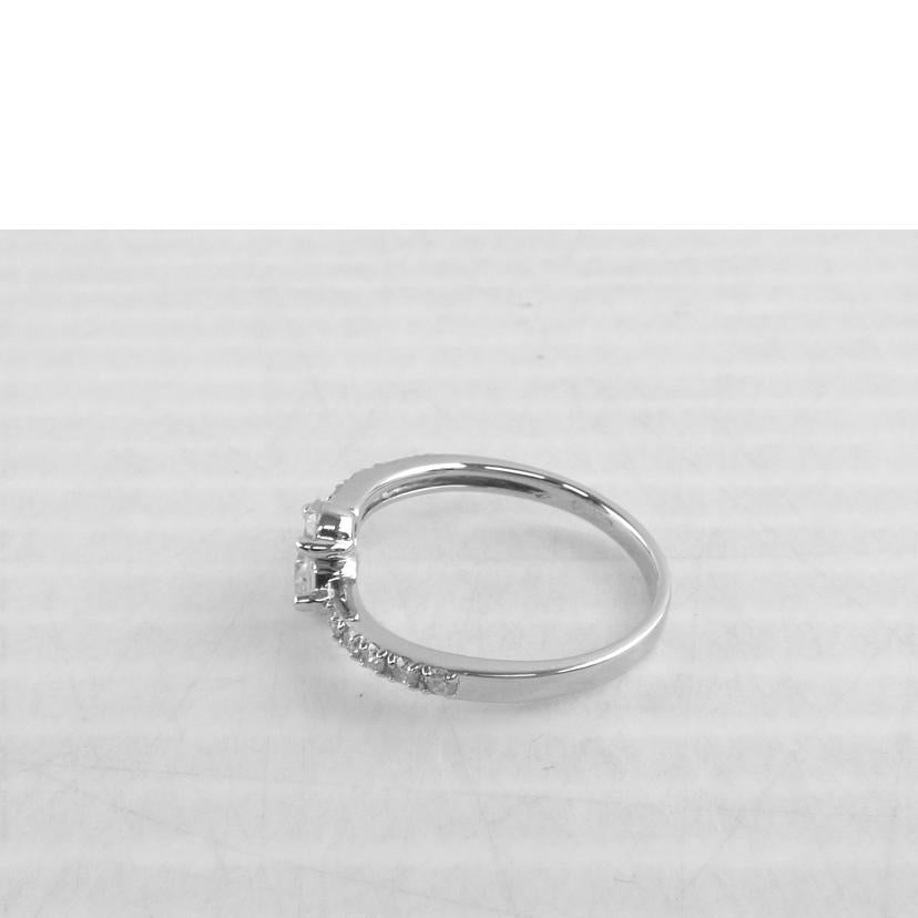 / PT900ダイヤリング0.357/0.323ctソ//ABランク/64