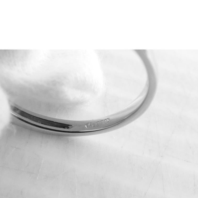 / PT900ダイヤリング0.357/0.323ctソ//ABランク/64