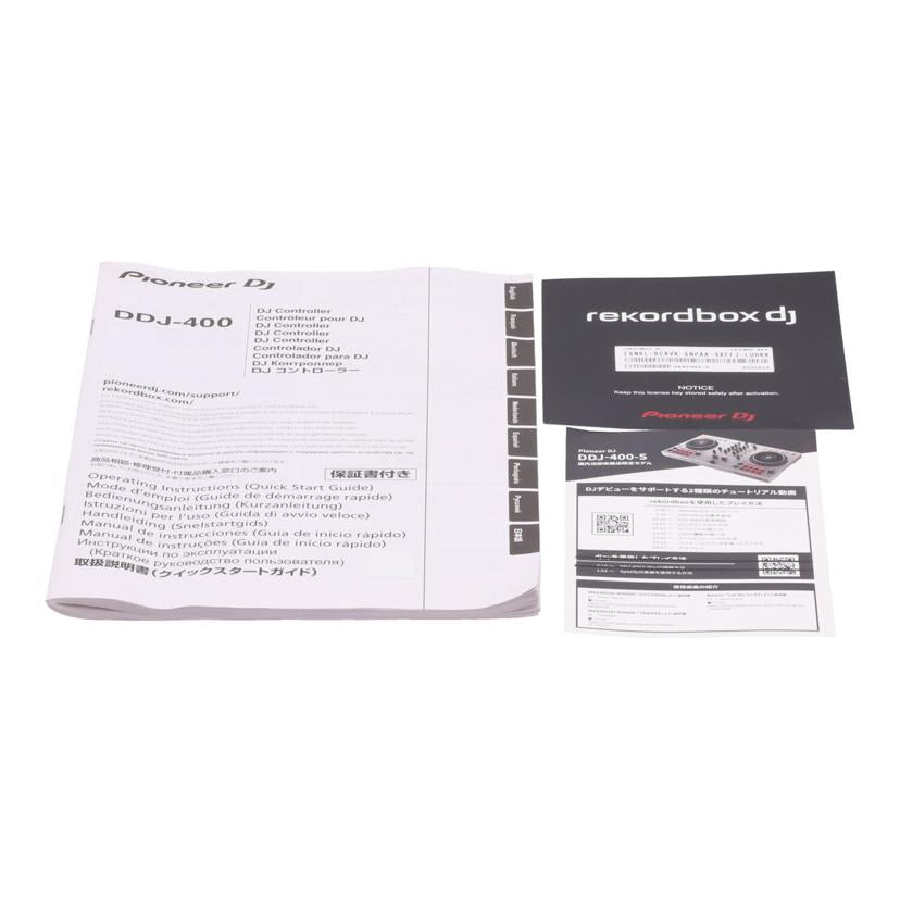 PioneerDJ パイオニアDJ /DJコントローラー/DDJ-400//SIMP004822DY/Bランク/69