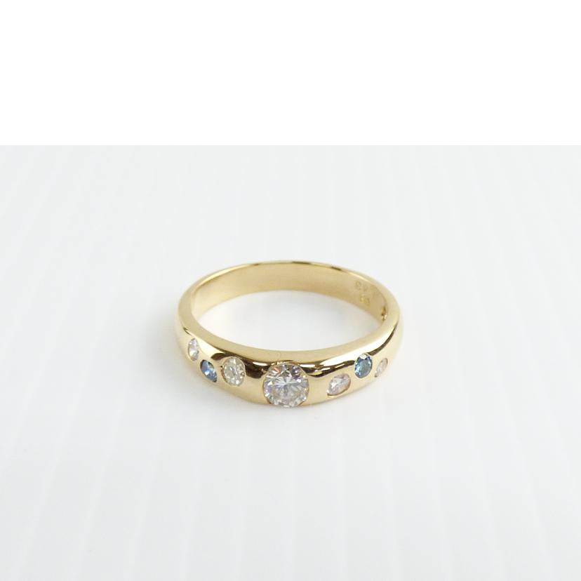 / K18ダイヤリング0.43ct//ABランク/64