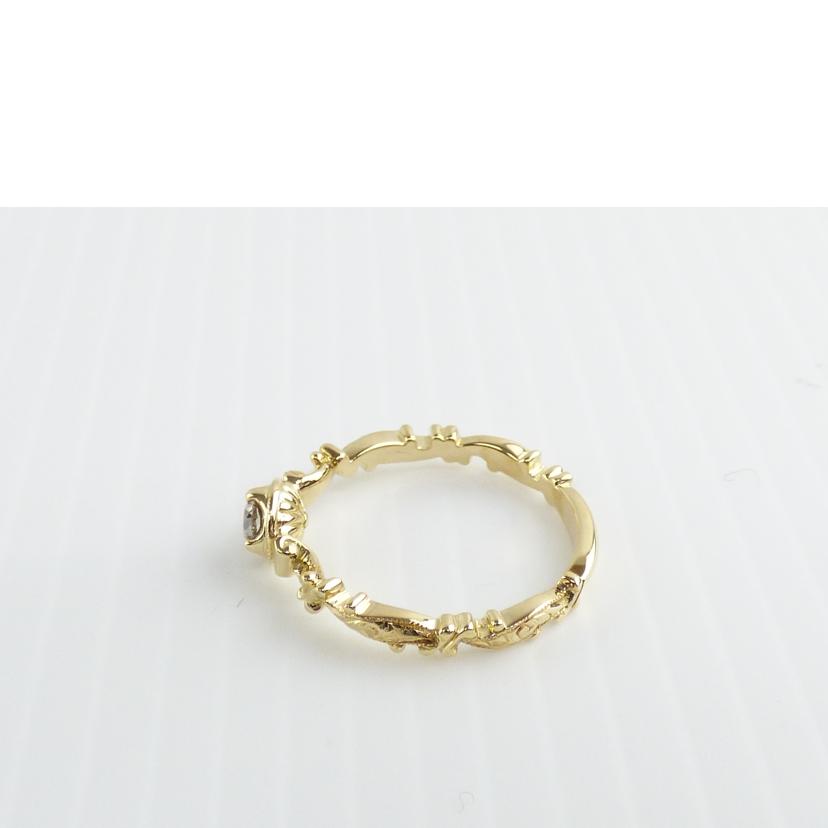 / K18ダイヤリング0.209ct//ABランク/64