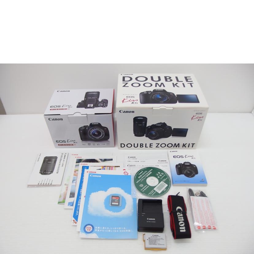 CANON CANON/EOSKissX7iダブルレンズキット/EOSKissX7i//081031004337/ABランク/88